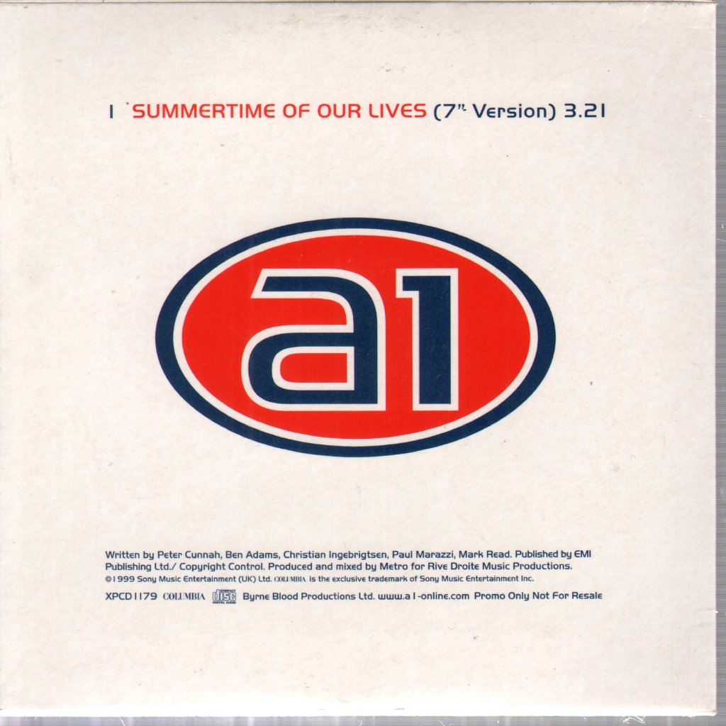 A1 - Summertime Of Our Lives - Cd