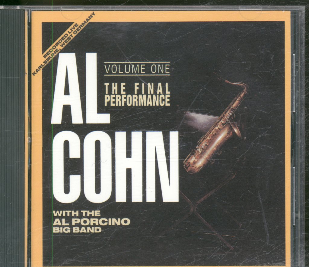 Al Cohn With The Al Porcino Big Band - Final Performance Volume One - Cd