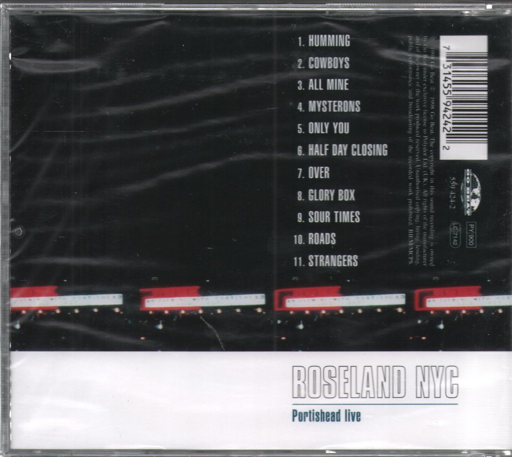 Portishead - Roseland Nyc Live - Cd