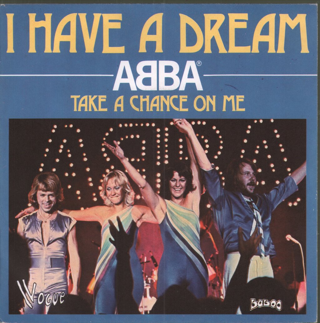 ABBA - I Have A Dream - 7 Inch