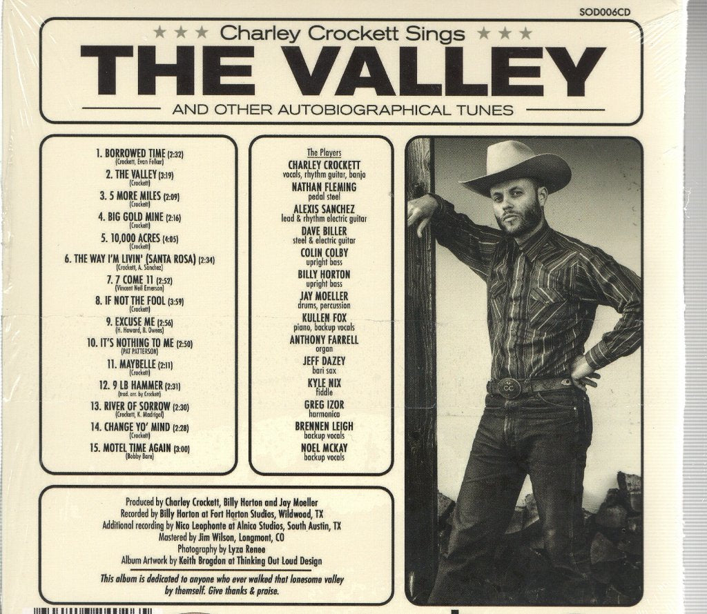 Charley Crockett - Valley - Cd