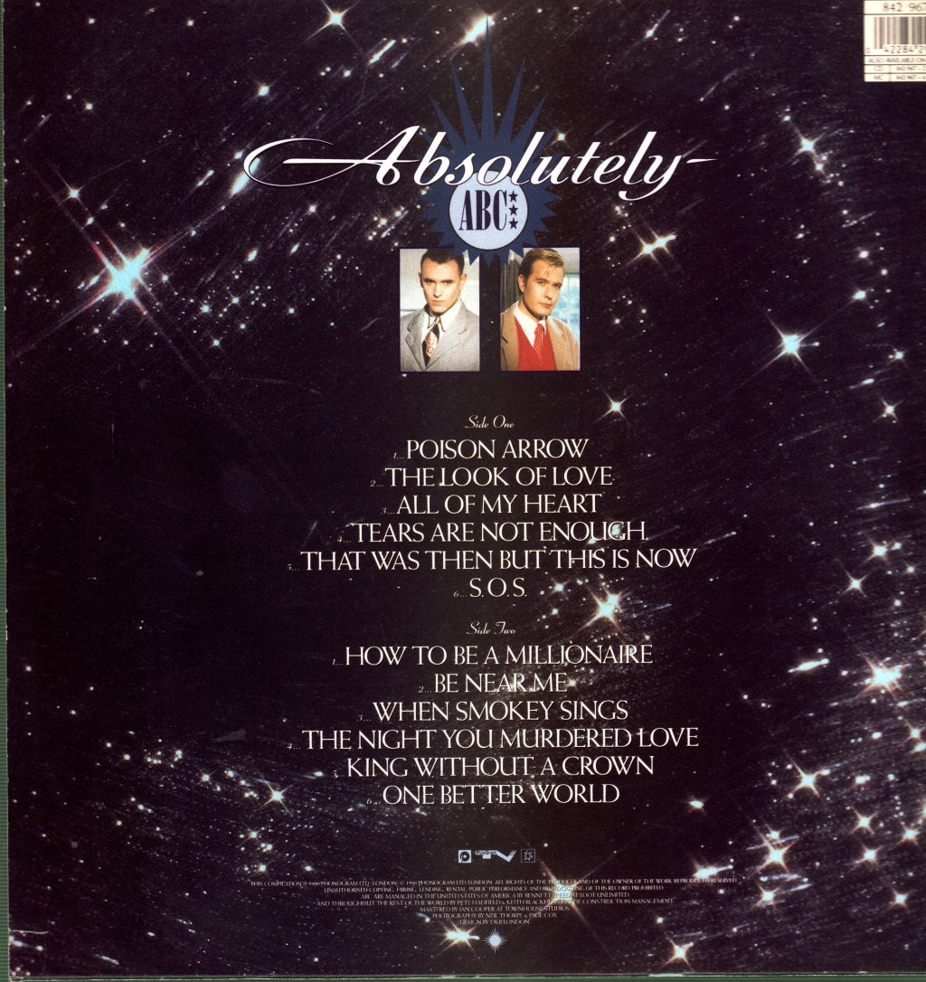 ABC - Absolutely (Greatest Hits) - Lp