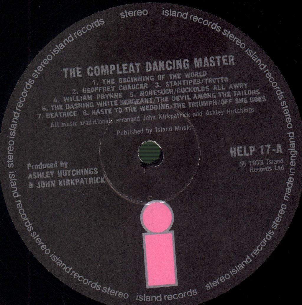 Ashley Hutchings and John Kirkpatrick - Compleat Dancing Master - Lp