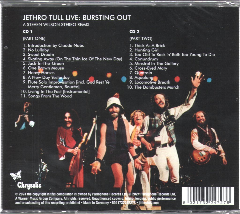 Jethro Tull - Bursting Out - Double Cd