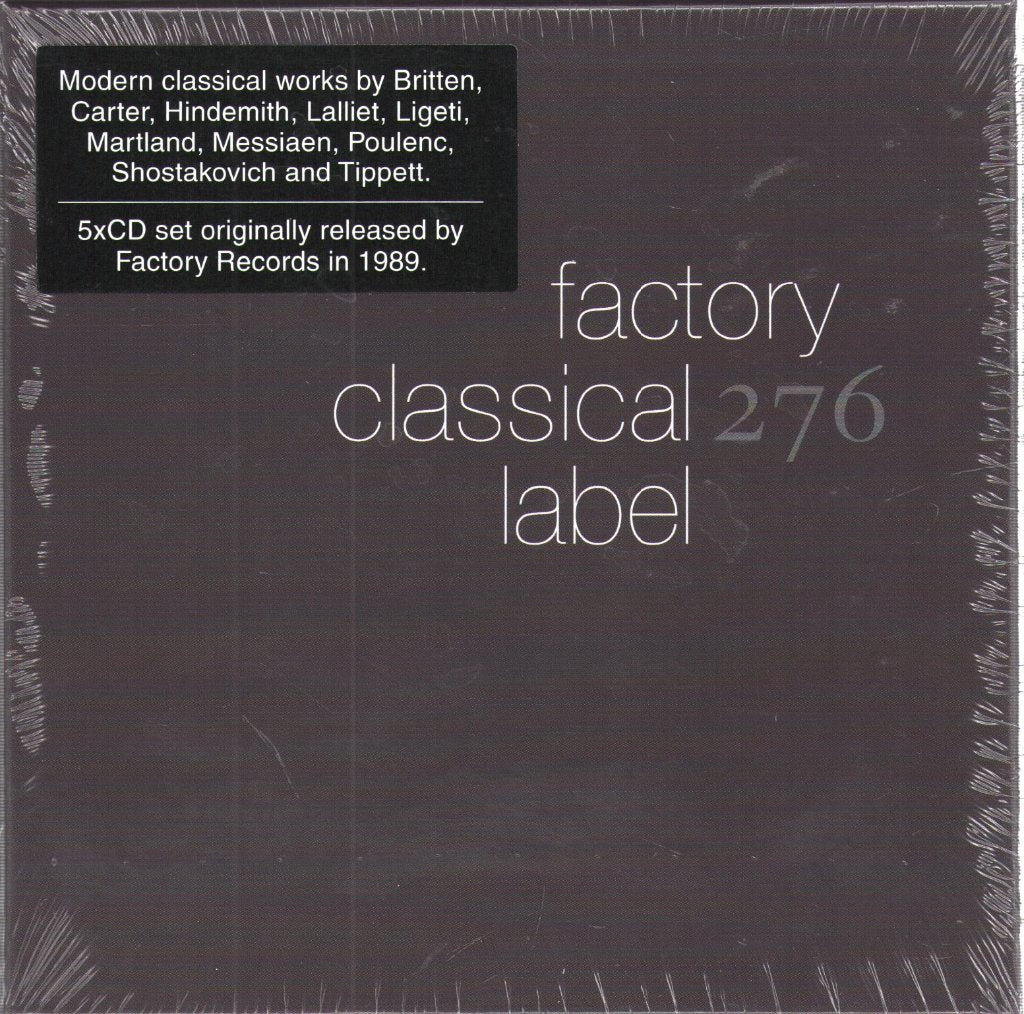 Various Artists - Factory Classical Label - Cd Box Set