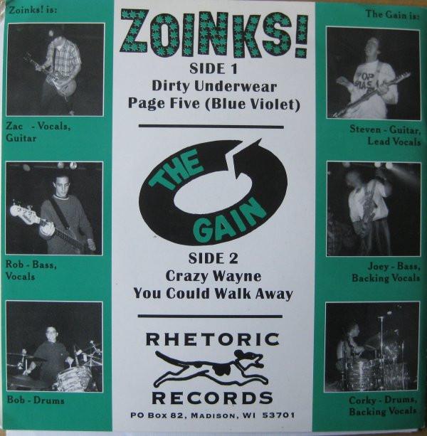 zoinks / gain - split release - 7 Inch