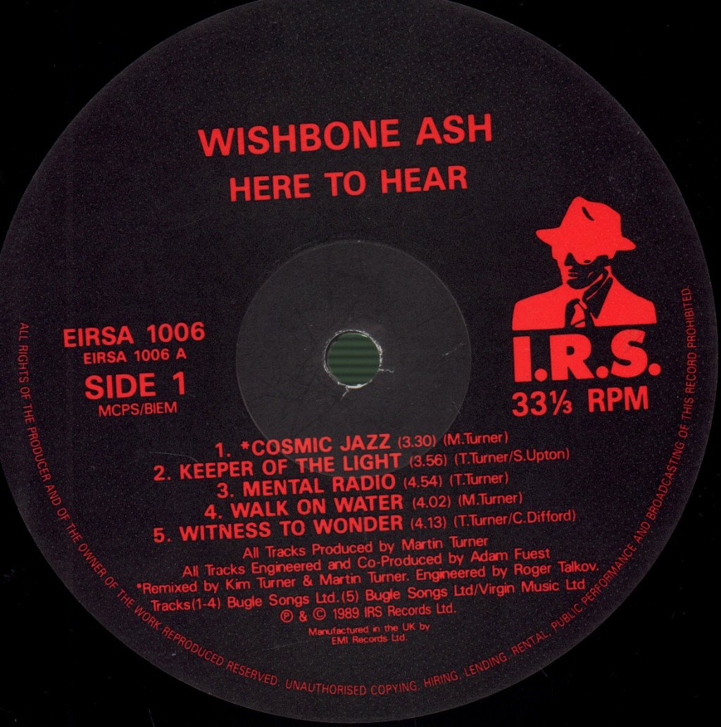 Wishbone Ash - Here To Hear - Lp