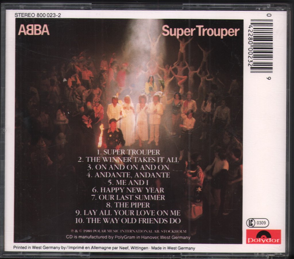 ABBA - Super Trouper - Cd