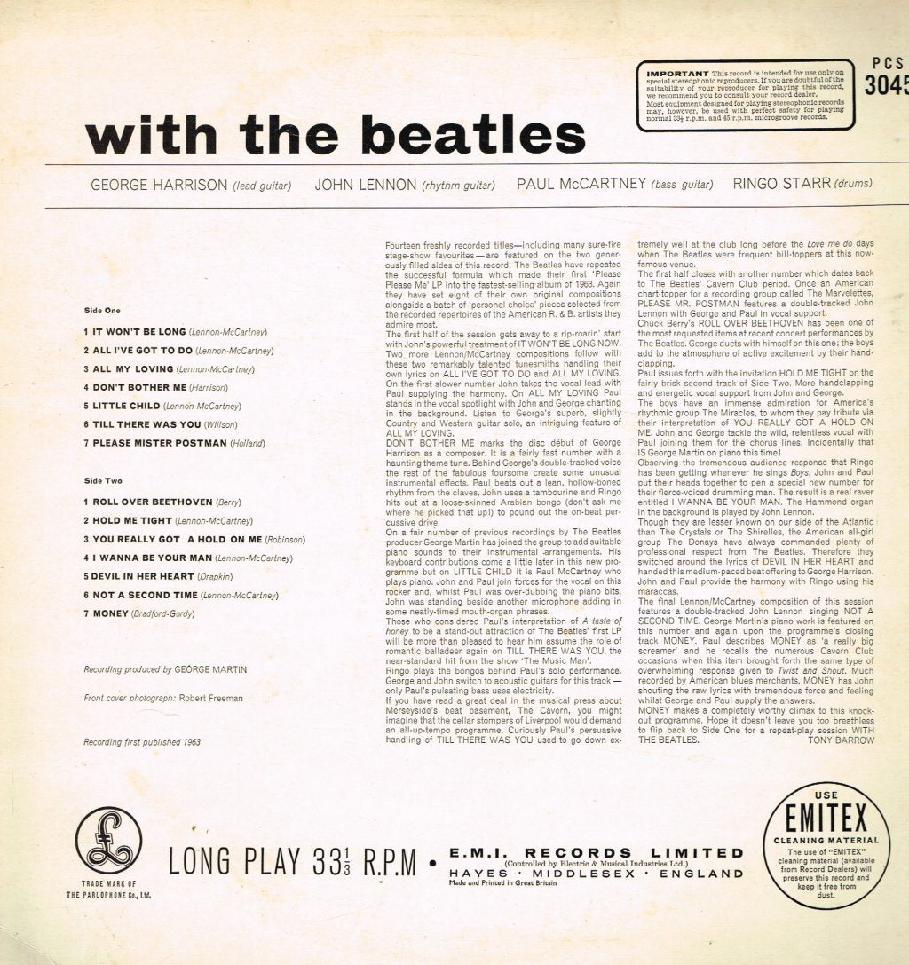 Beatles - With The - Lp