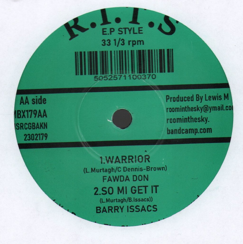 Winston Reedy / The Inn House Crew / Fawda Don / Barry Issacs - Cool It Amigo / Headlock Riddim / Warrior / So Mi Get It - 7 Inch