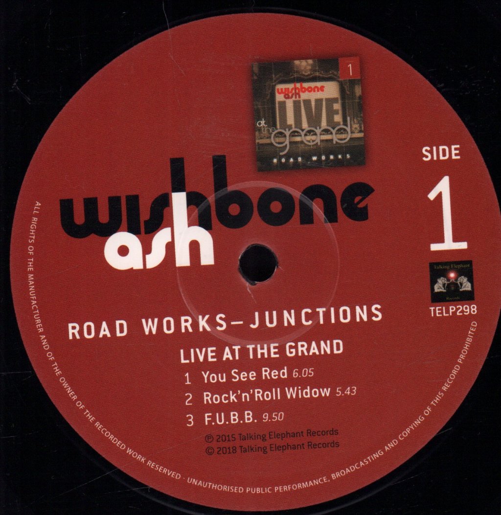 Wishbone Ash - Road Works Junctions - Double Lp