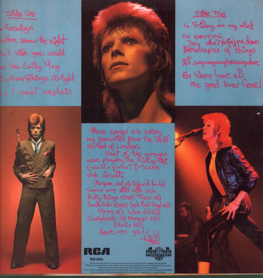 David Bowie - Pin Ups - Lp