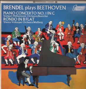 Alfred Brendel - Plays Beethoven Piano Concerto No.1 In C / Rondo In B - Lp