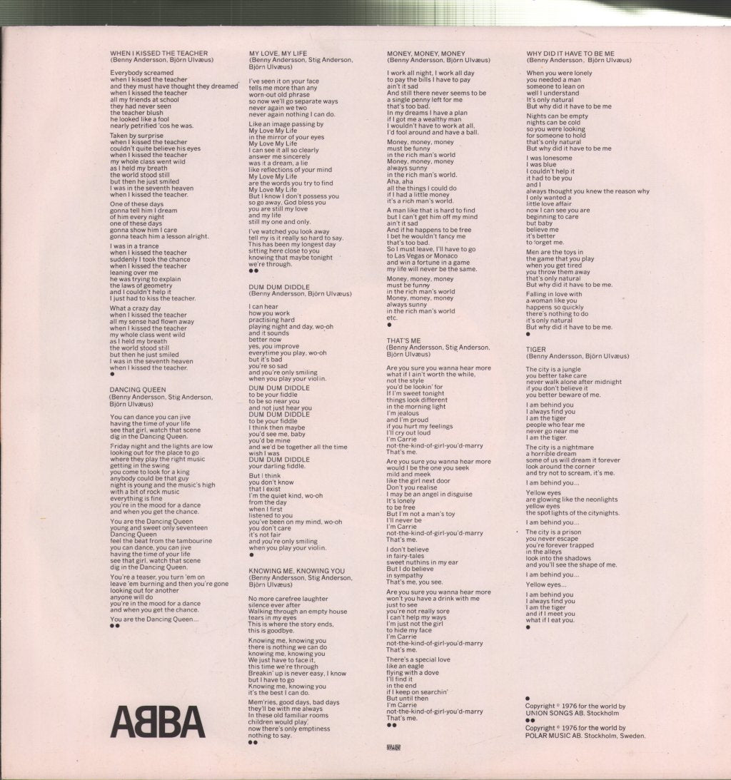 ABBA - Arrival - Lp