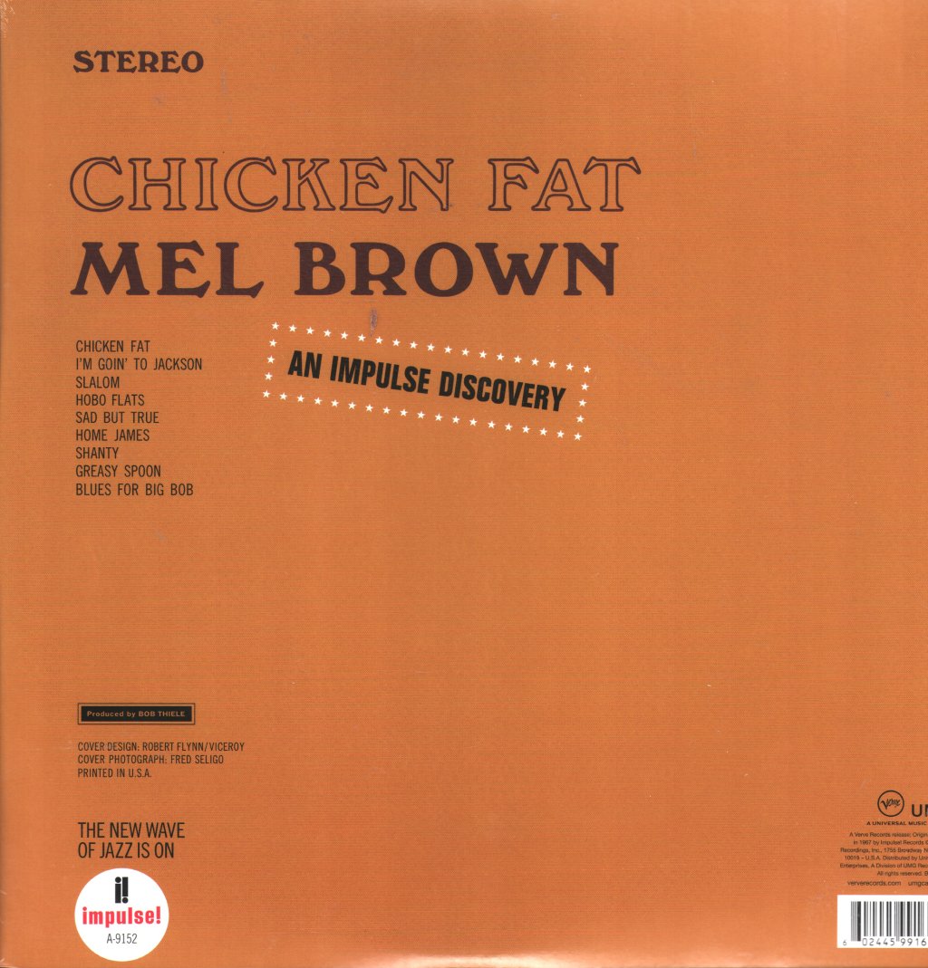 Mel Brown - Chicken Fat - Lp