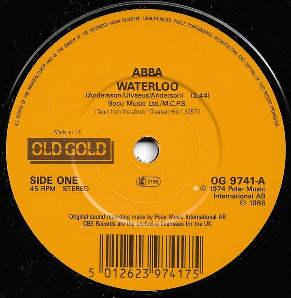 ABBA - Waterloo - 7 Inch