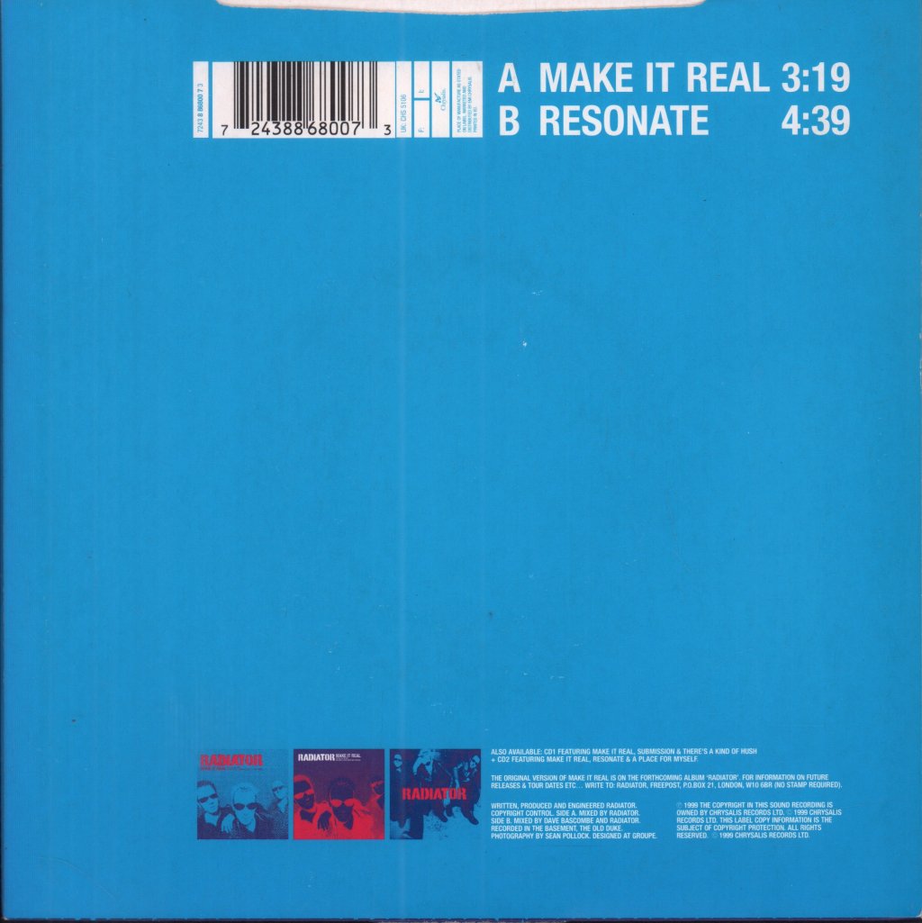 Radiator - Make It Real - 7 Inch