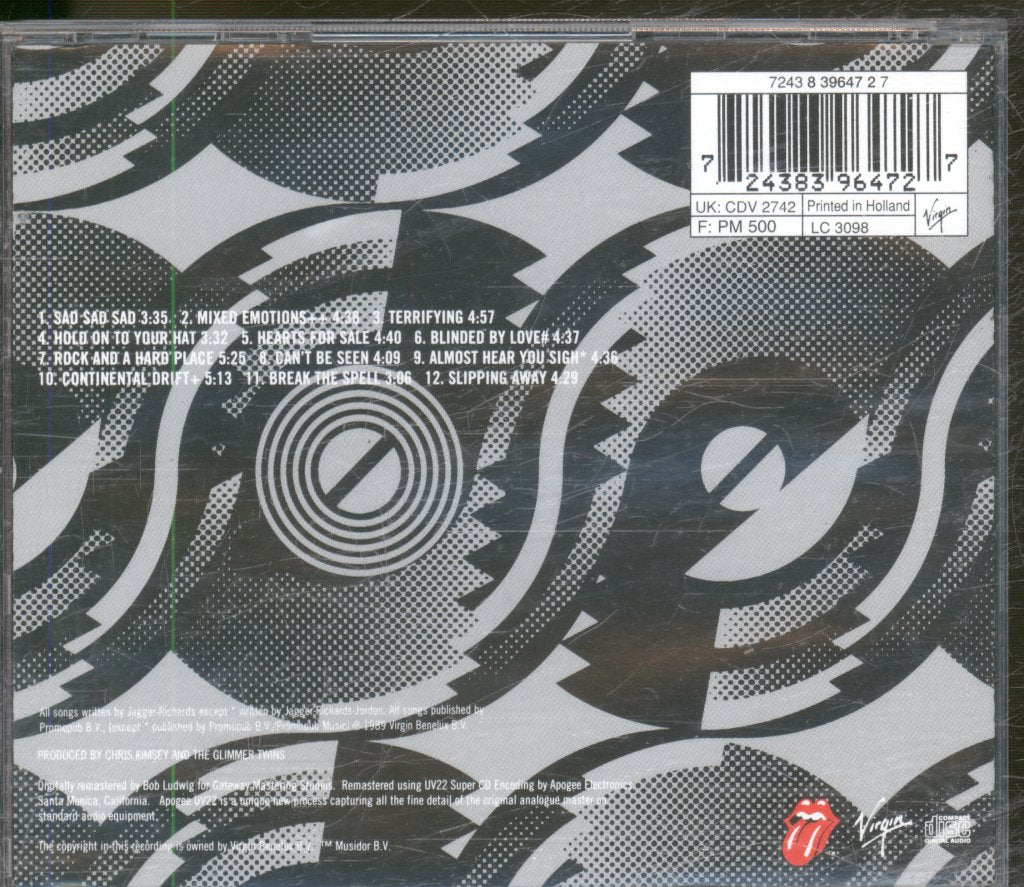 Rolling Stones - Steel Wheels - Cd