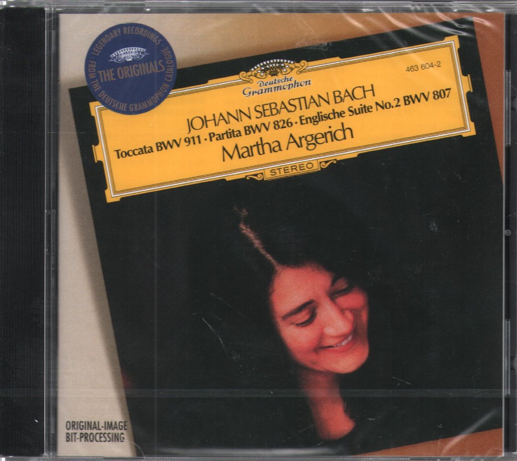 Johann Sebastian Bach - Toccata BWV 911 • Partita BWV 826 • Englische Suite No. 2 BWV 807 - Cd