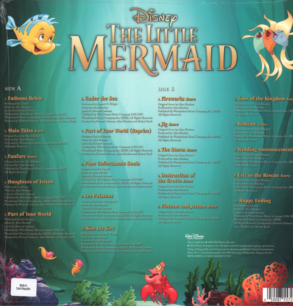 Various Artists - Little Mermaid (35th Anniversary Edition) - Lp