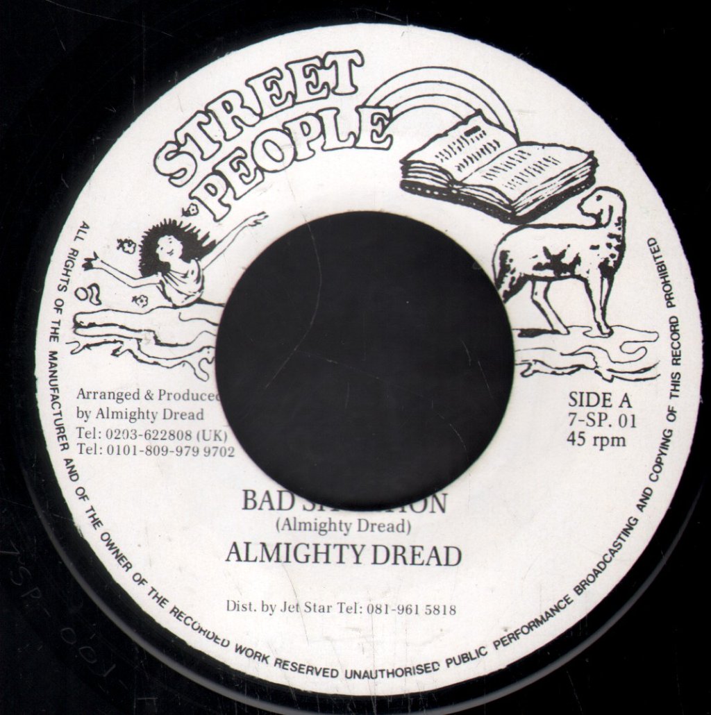 Almighty Dread - Bad Situation - 7 Inch