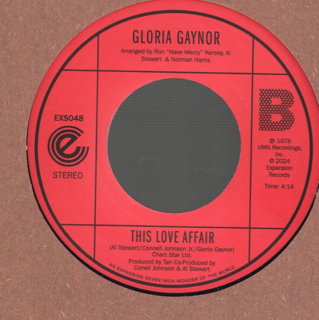 Gloria Gaynor - This Love Affair - 7 Inch