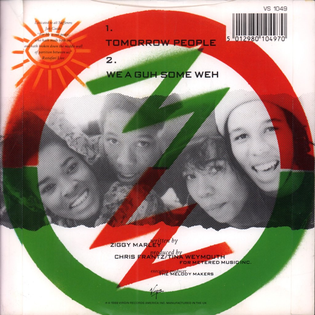 Ziggy Marley And The Melody Makers - Tomorrow People - 7 Inch