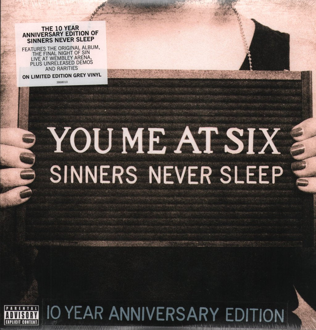 You Me At Six - Sinners Never Sleep - Triple Lp