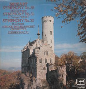 Zdenek Macal / London Philharmonic Orchestra - Mozart - Symphony No.39 / No.31 / No.32 - Lp