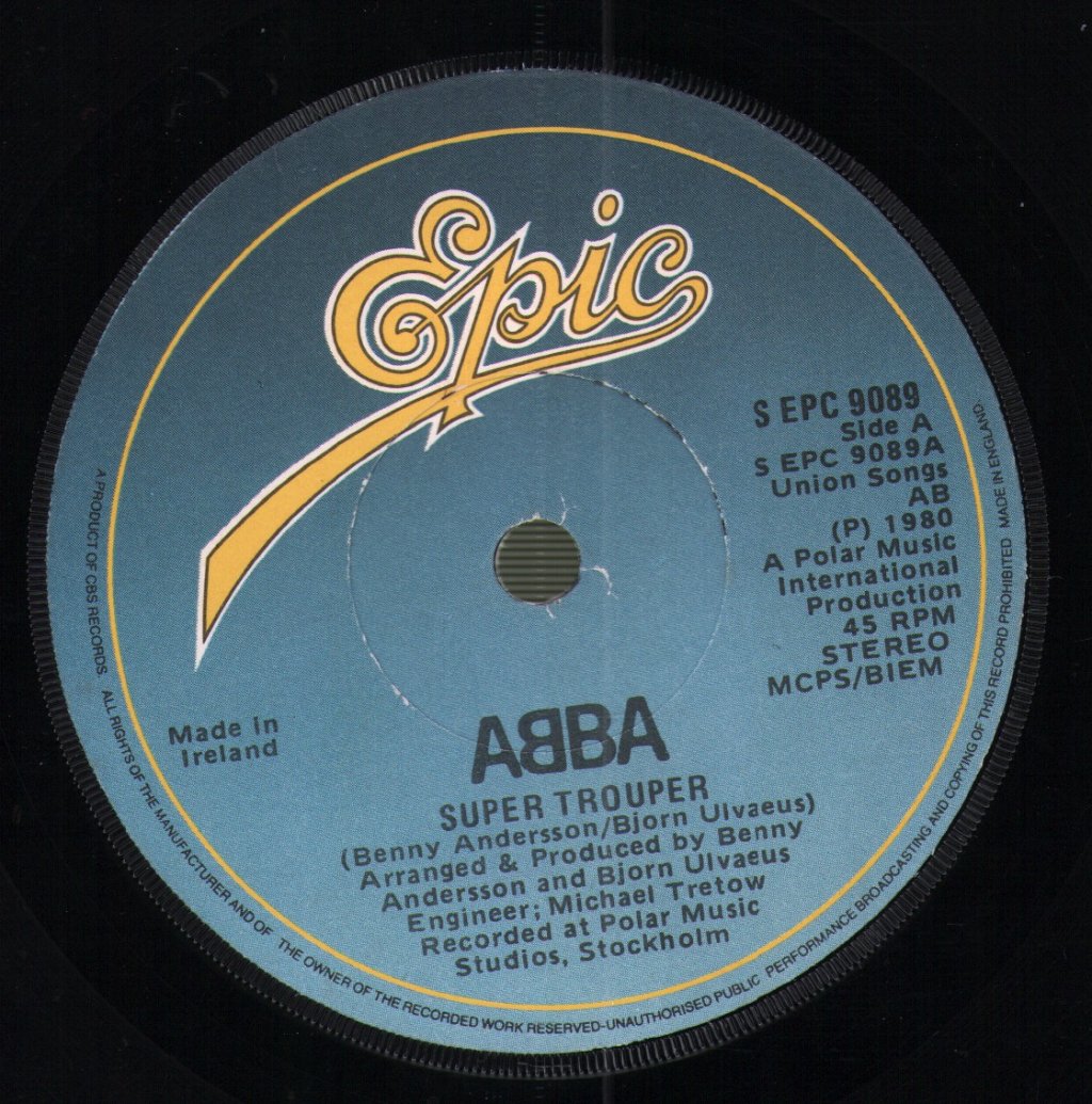 ABBA - Super Trouper - 7 Inch