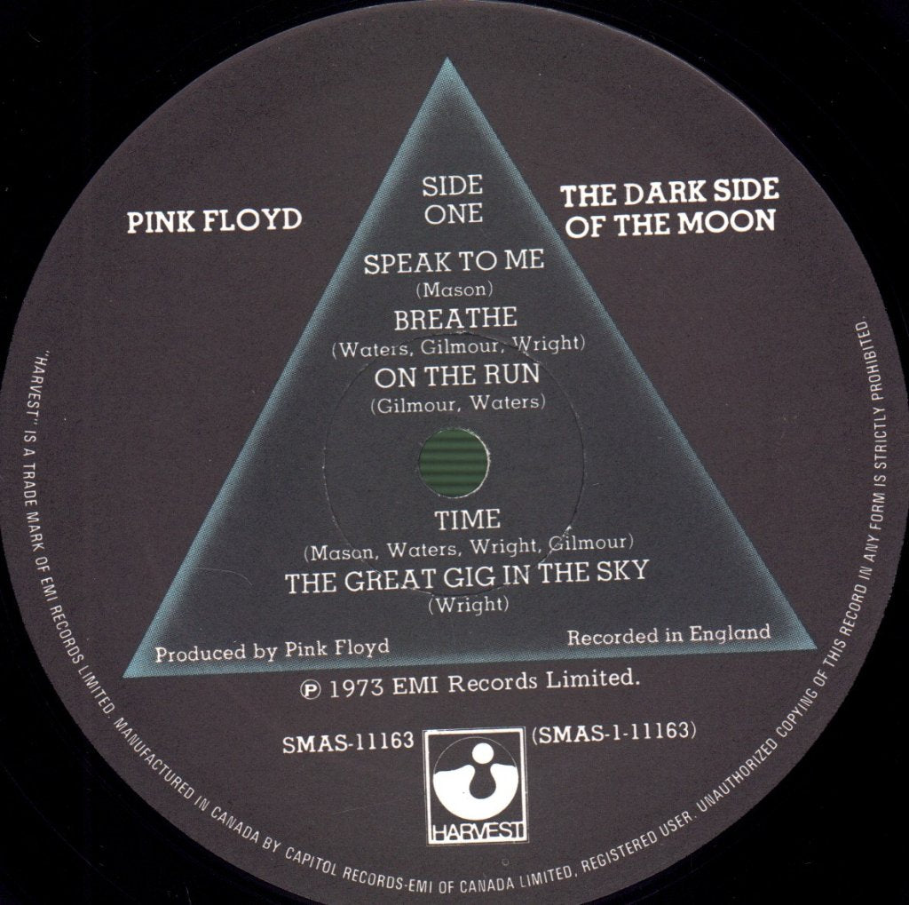 Pink Floyd - Dark Side Of The Moon - Lp