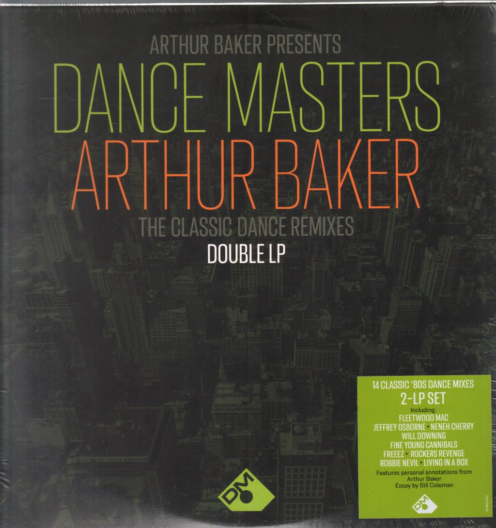 Arthur Baker - Dance Masters: Arthur Baker (The Classic Dance Remixes) - Double Lp