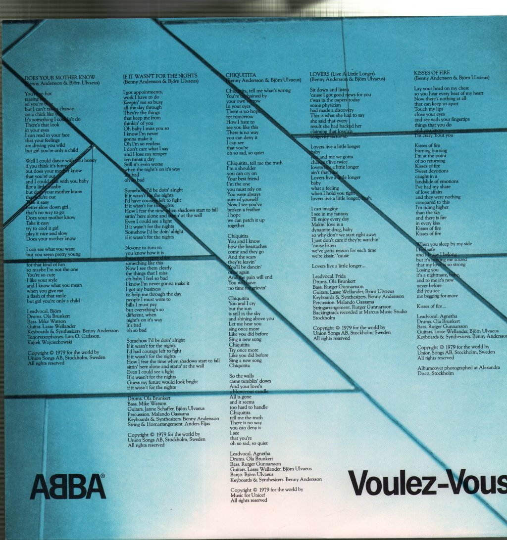 ABBA - Voulez-Vous - Lp