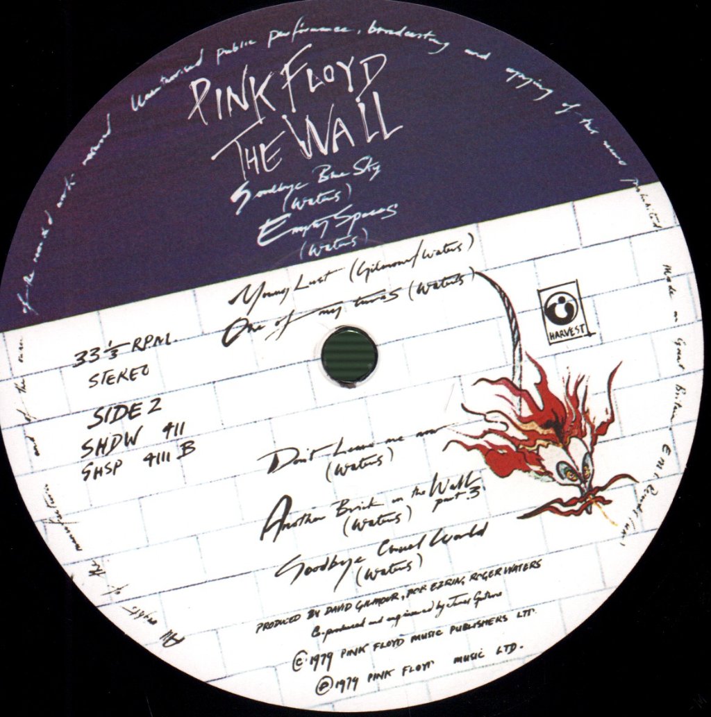 Pink Floyd - Wall - Double Lp