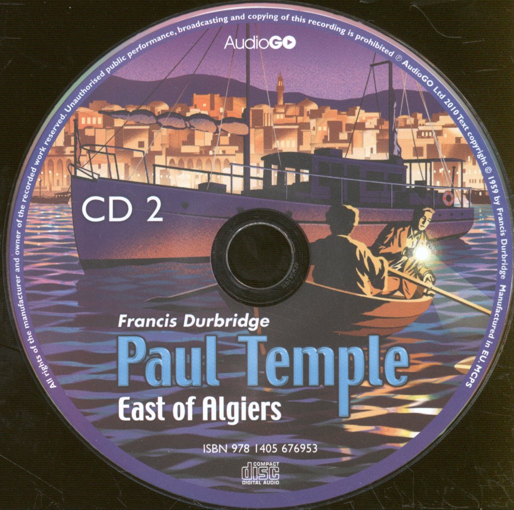 Anthony Head - Francis Durbridge - East Of Algiers - Double Cd