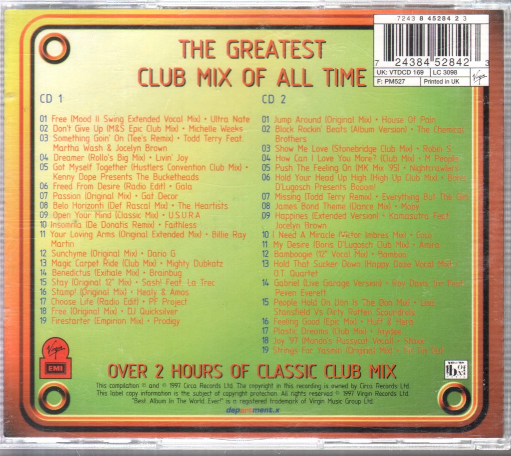 Various Artists - Best Club Anthems 2...Ever! - Double Cd