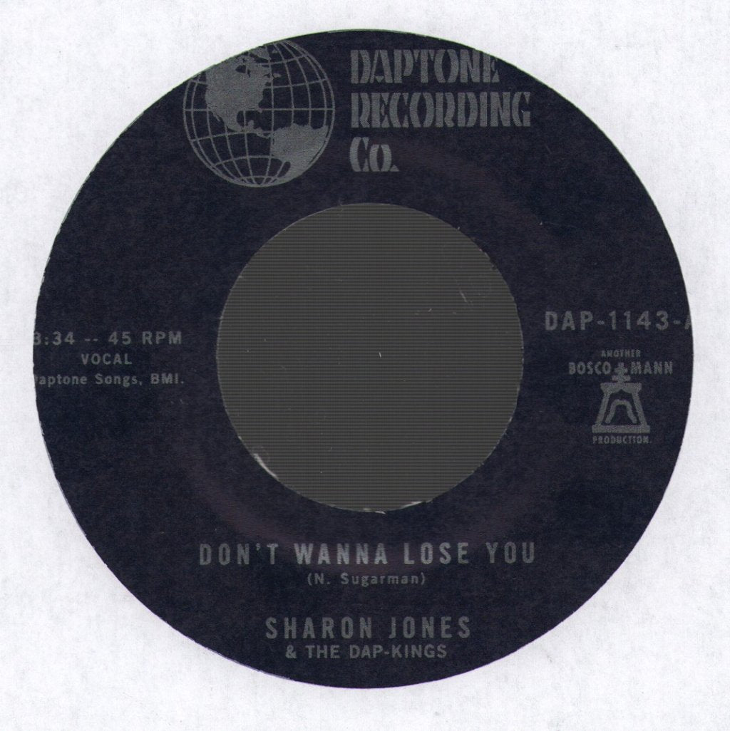 Sharon Jones & The Dap-Kings - Don't Wanna Lose You - 7 Inch