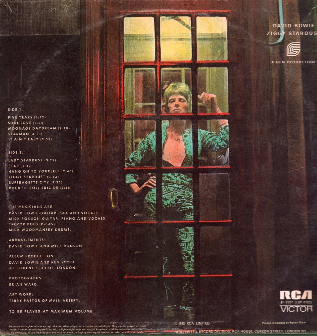 David Bowie - Ziggy Stardust - Lp