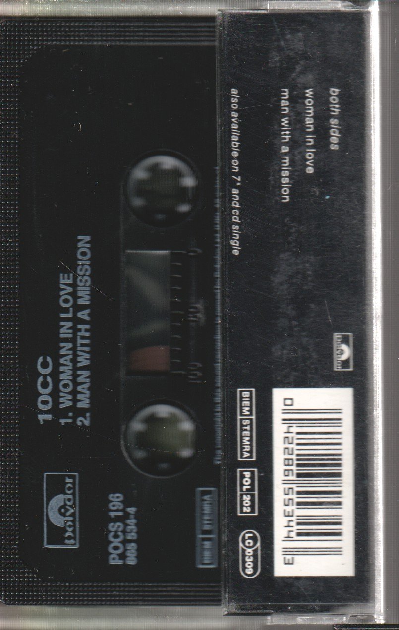 10cc - Woman In Love - Cassette