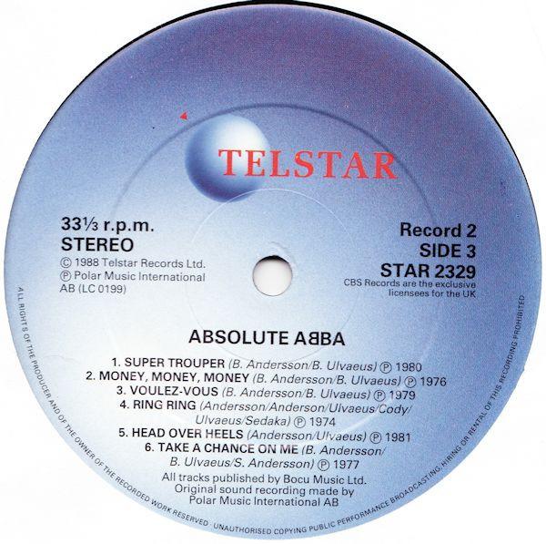 ABBA - Absolute - Double Lp