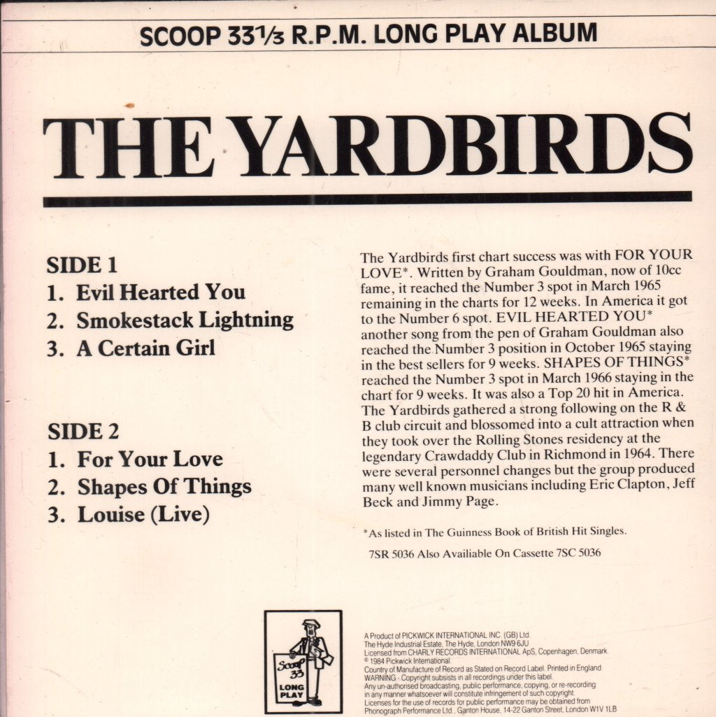 Yardbirds - Yardbirds - 7 Inch