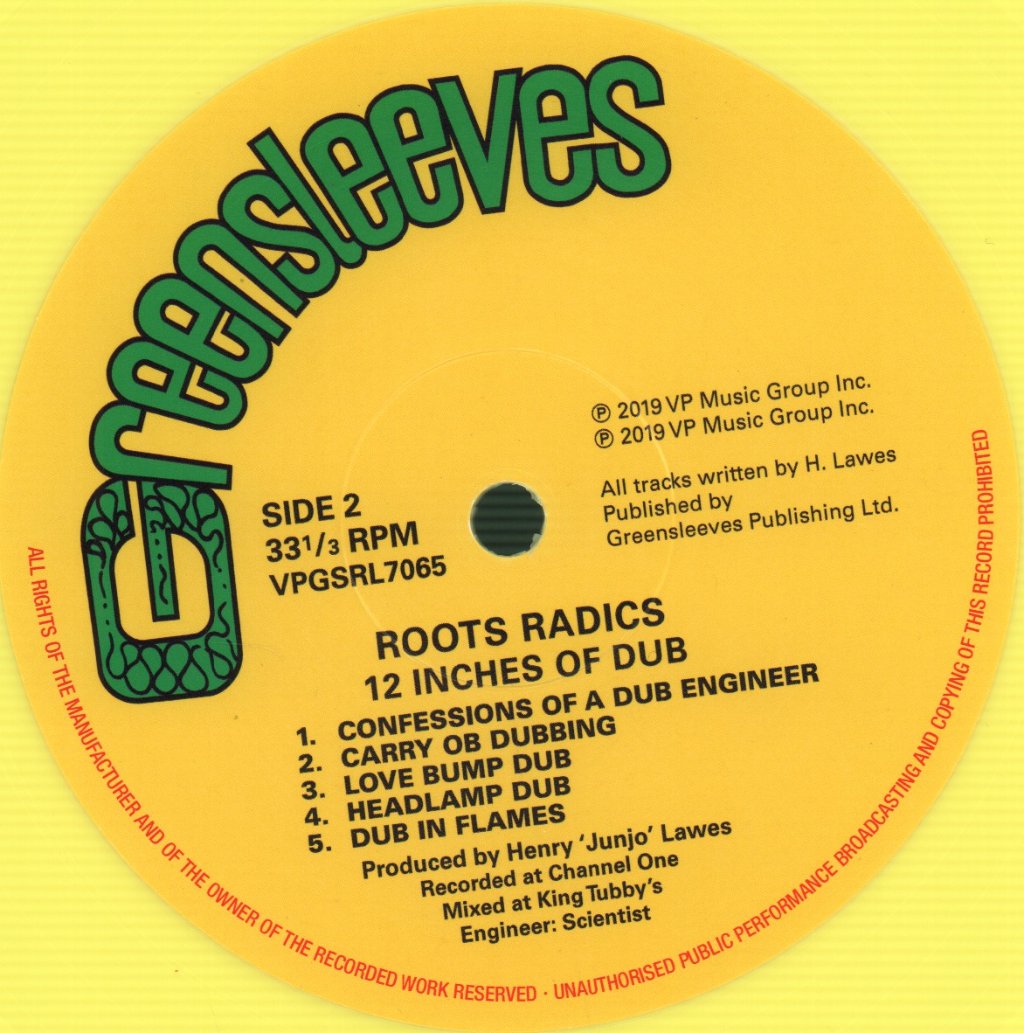 Roots Radics - 12 Inches Of Dub - Lp