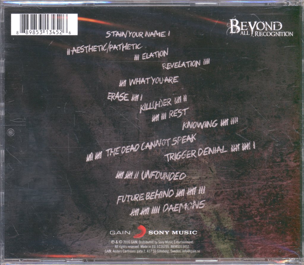 Beyond All Recognition - Beyond All Recognition - Cd