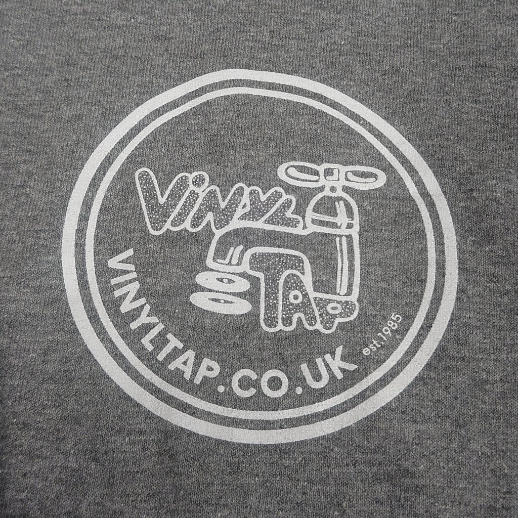 Vinyl Tap - T-Shirt - Grey (M) - T Shirt