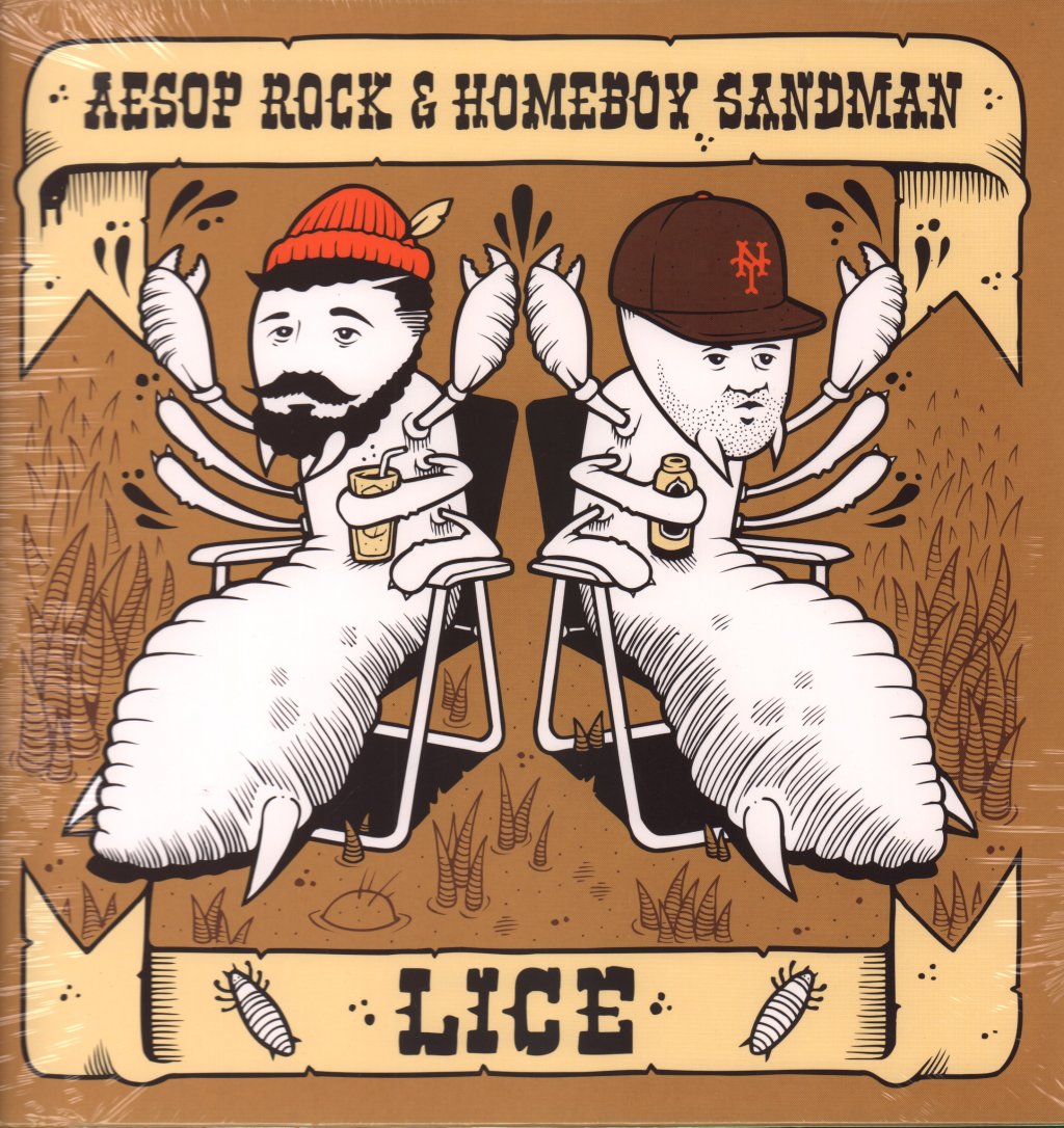 Aesop Rock and Homeboy Sandman - Lice - 12 Inch