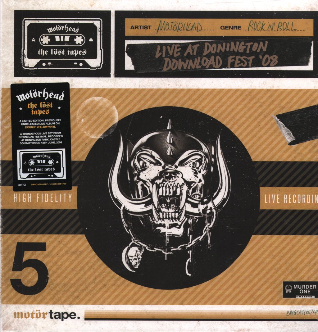 Motorhead - Lost Tapes Vol 5 (Live At Donnington 2008) - Double Lp