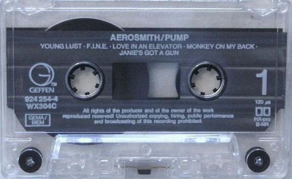 Aerosmith - Pump - Cassette