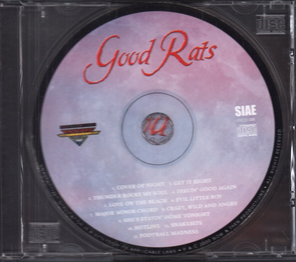 Good Rats - Cover Of Night - Cd