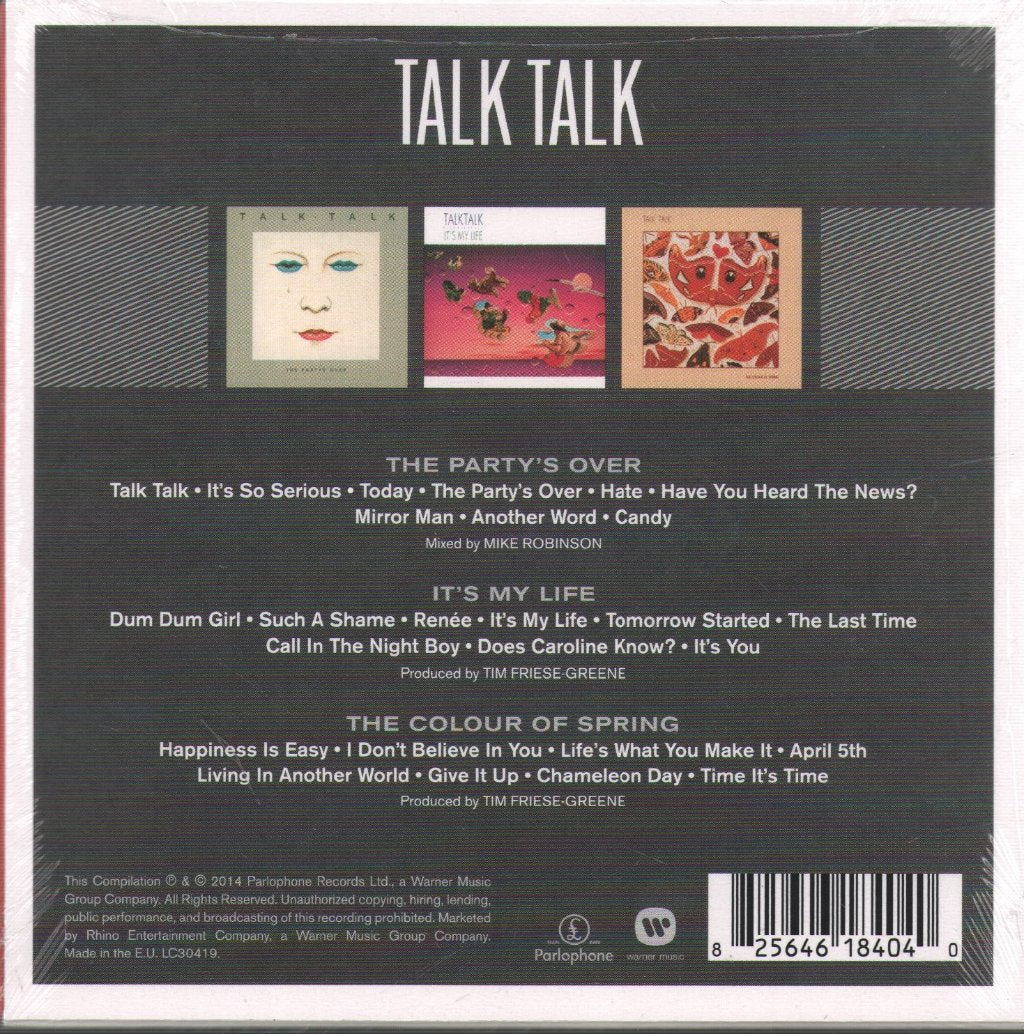 Talk Talk - Triple Album Collection - Triple Cd