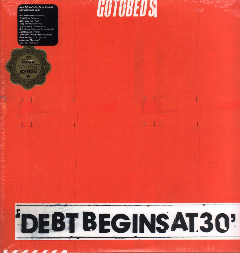 Gotobeds - Debt Begins At 30 - Lp